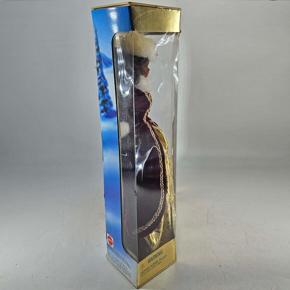 Happy Holidays African American Special Edition Barbie Doll Mattel 1996 - Picture 4 of 6